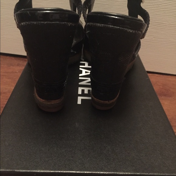 Chanel wedge sandals - Picture 5 of 8